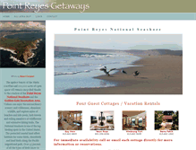 Tablet Screenshot of coastalgetaways.com